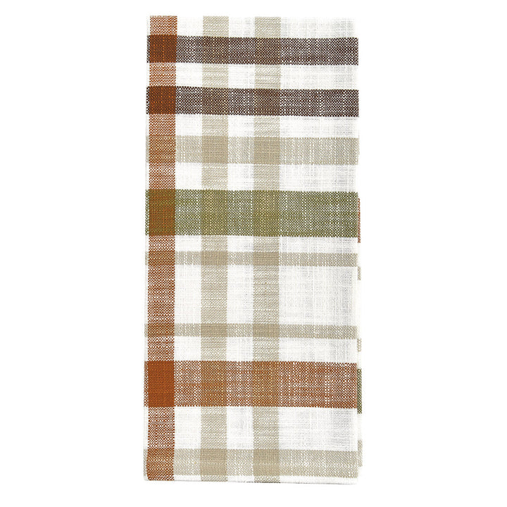 Autumn Plaid Dishtowel Set • Coastal Compass Home Decor