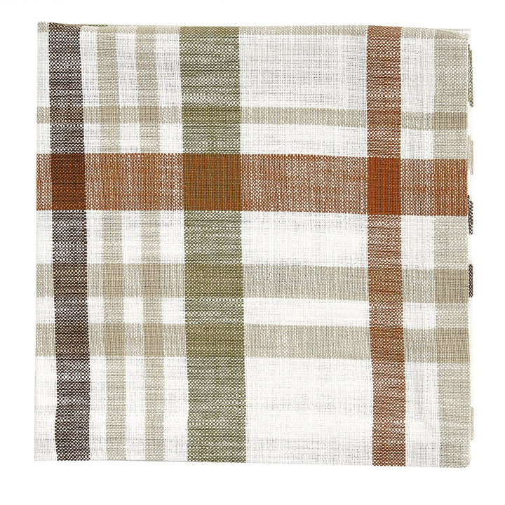 Autumn Plaid Napkin Set • Coastal Compass Home Decor
