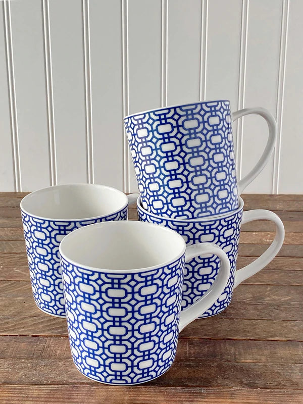 Bandon Garden Gate Mug Set • Coastal Compass Home Decor