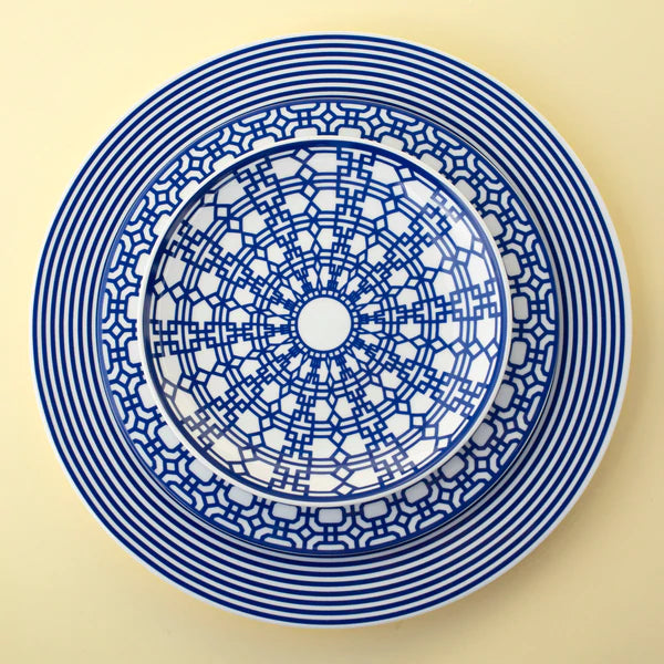 Bandon Garden Gate Plates • Coastal Compass Home Decor
