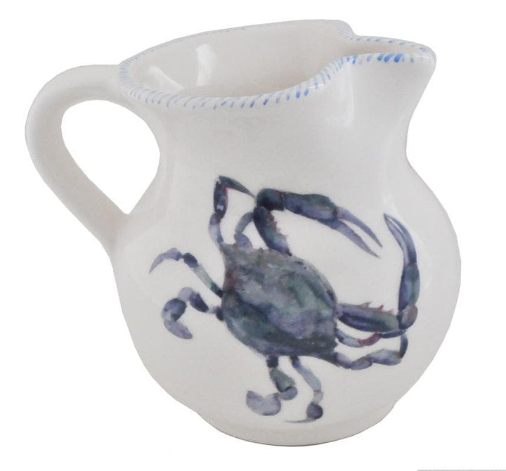 Blue Crab Pitcher (Large) | Coastal Compass
