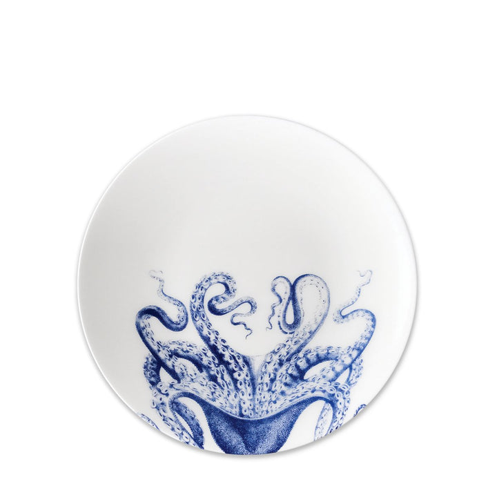 Blue Lucia Appetizer Plate | Coastal Compass Home Decor