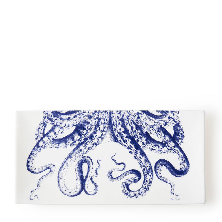 Blue Lucia Large Sushi Tray | Coastal Compass