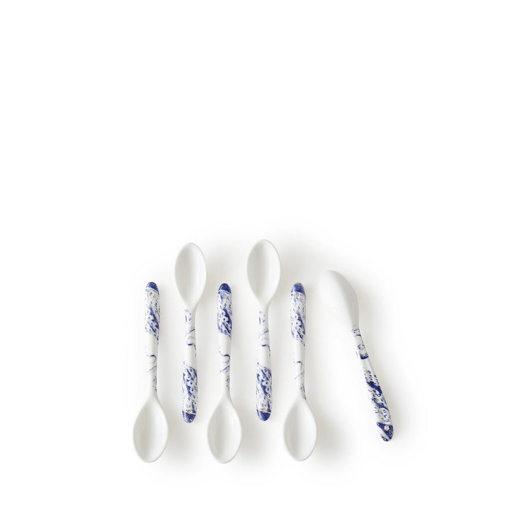 Blue Lucia Nested Appetizer Tray Set