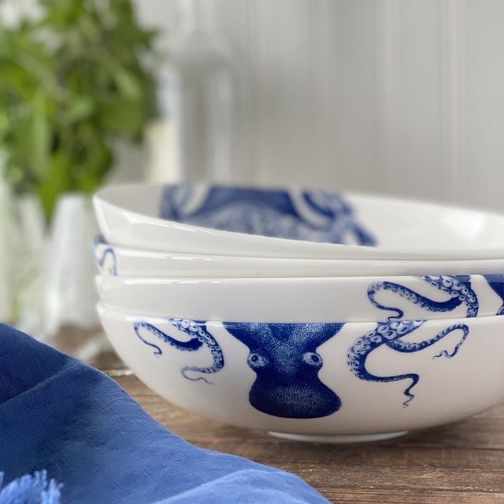 Blue Lucia Coupe Soup Bowl | Coastal Compass