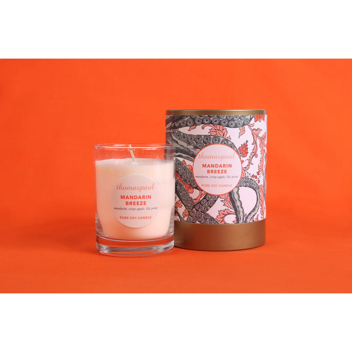 Octopus Vineyard Soy Candle • Coastal Compass Home Decor