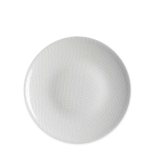 Catch White Salad Plate