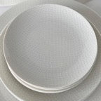 Catch White Salad Plate