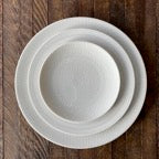 Catch White Salad Plate