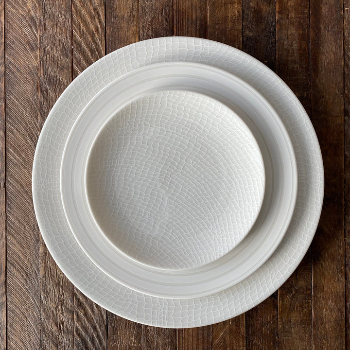 Catch White Plate Set - Coastal Compass Home Decor