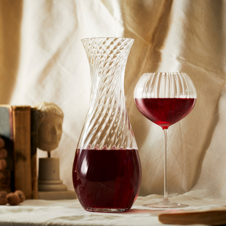 Costa Clear Pitcher • Coastal Compass Home Decor