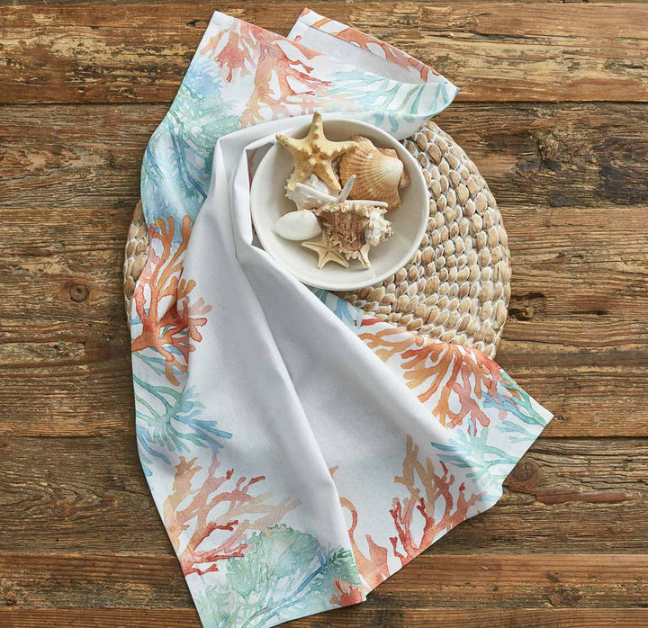 Coral Reef Dishtowel Set • Coastal Compass Home Decor