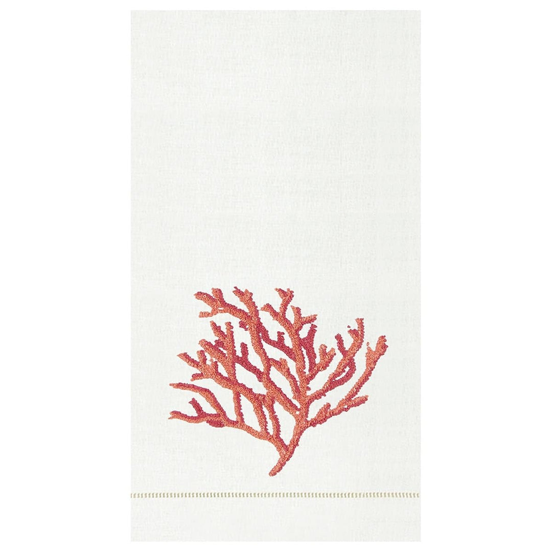 Coral Reef Hand Towel | Coastal Compass