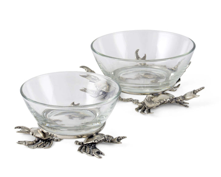 Crab Glass Dipping Bowl | Coastal Compass
