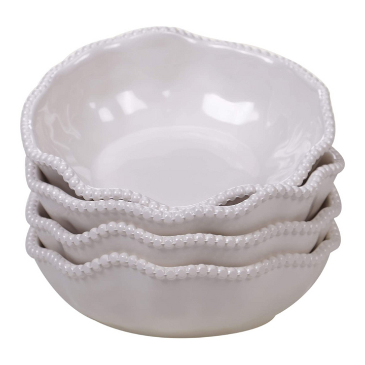 Tide Cream All Purpose Bowl Set • Coastal Compass Home Decor