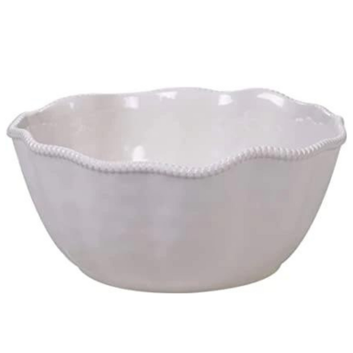 Tide Cream Deep Bowl • Coastal Compass Home Decor