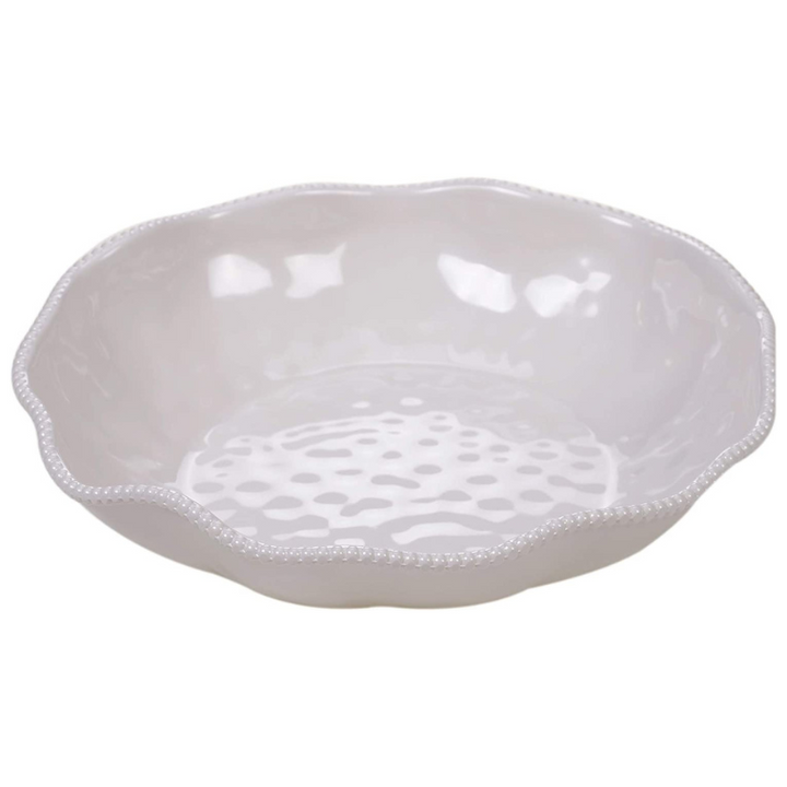 Tide Cream Large Serving Bowl • Coastal Compass Home decor