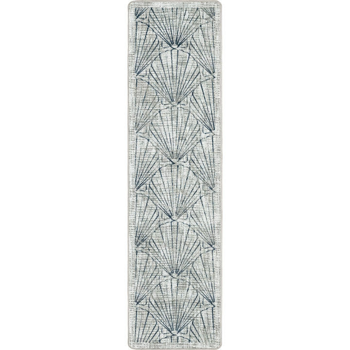 Deco Shells Rug.Coastal Compass Home Decor