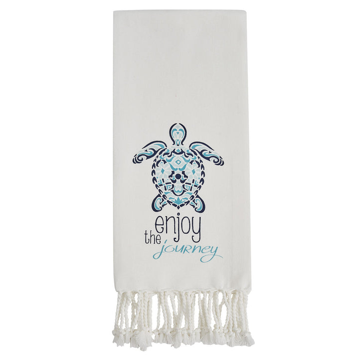 Enjoy the Journey Turtle Dishtowel