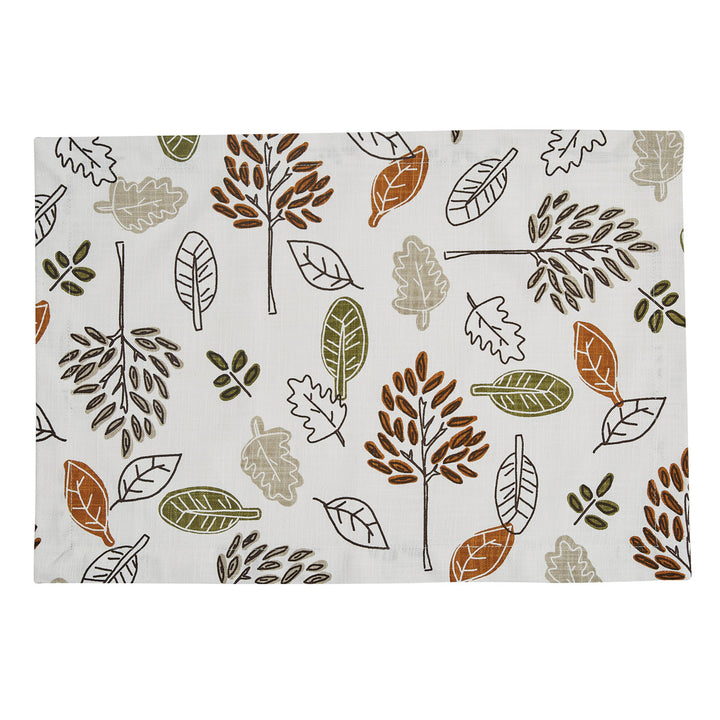Falling Leaves Placemat Set • Coastal Compass Home Decor