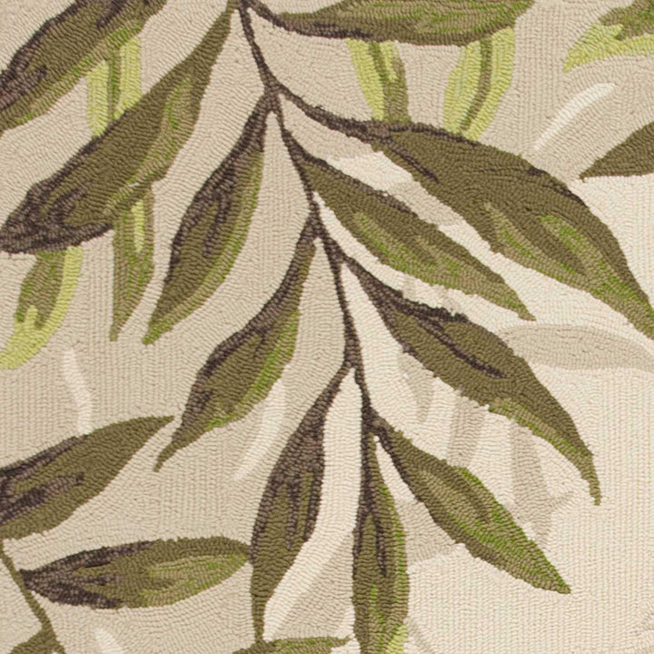 Leaf Sand Area Rug | Coastal Compass