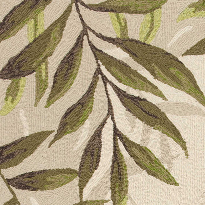 Leaf Sand Area Rug | Coastal Compass