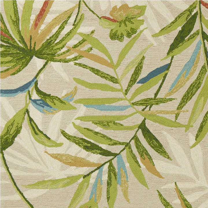 Green Leaf Area Rug | Coastal Compass  Edit alt text