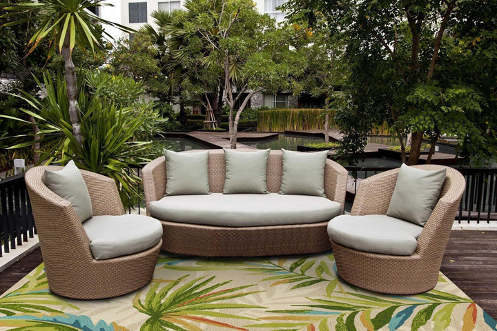 Green Leaf Area Rug | Coastal Compass  Edit alt text