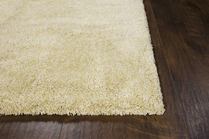 Yellow Shag Area Rug • Coastal Compass Home Decor