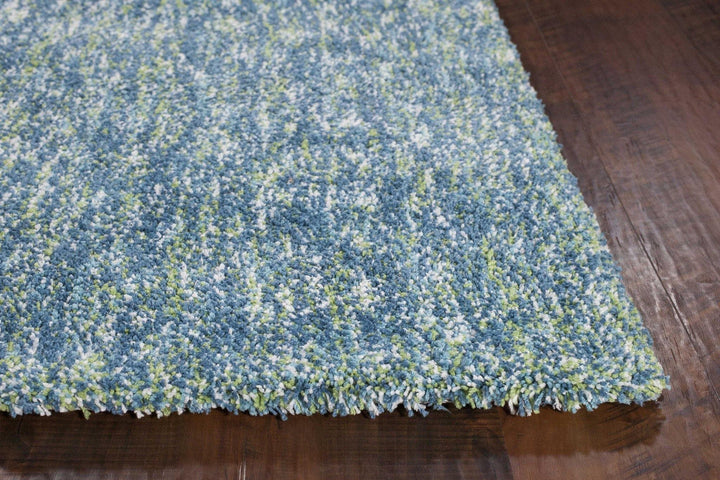 Sea Foam Shag Area Rug • Coastal Compass Home Decor