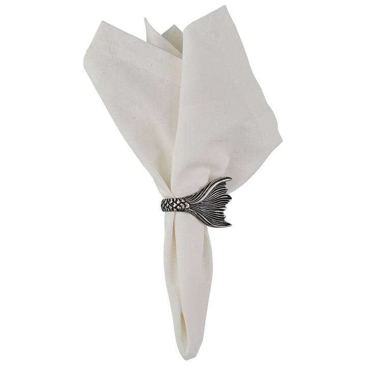 Mermaid Napkin Ring Set • Coastal Compass Home Decor