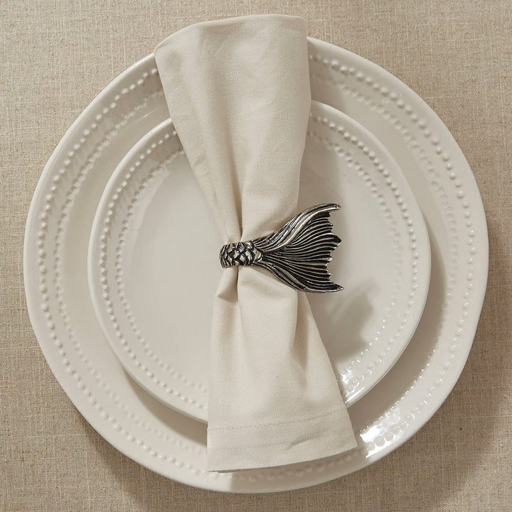 Mermaid Napkin Ring Set • Coastal Compass Home Decor