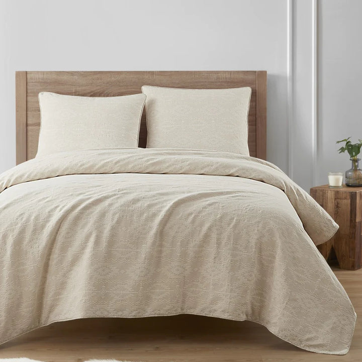 Mesa Natural Bedding Set | Coastal Compass Home Decor