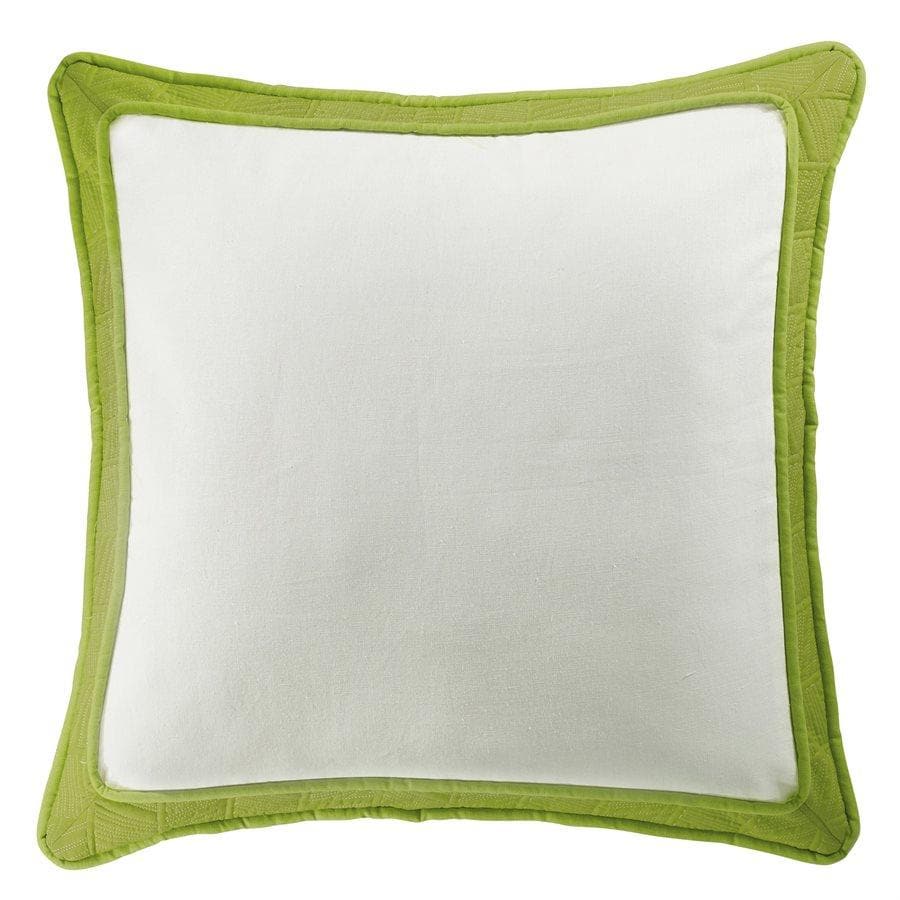 Nautical Green Euro Sham | Coastal Compass