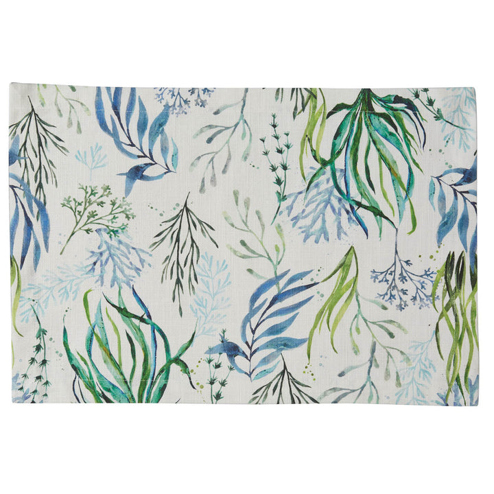 Ocean Flora Placemat • Coastal Compass Home Decor