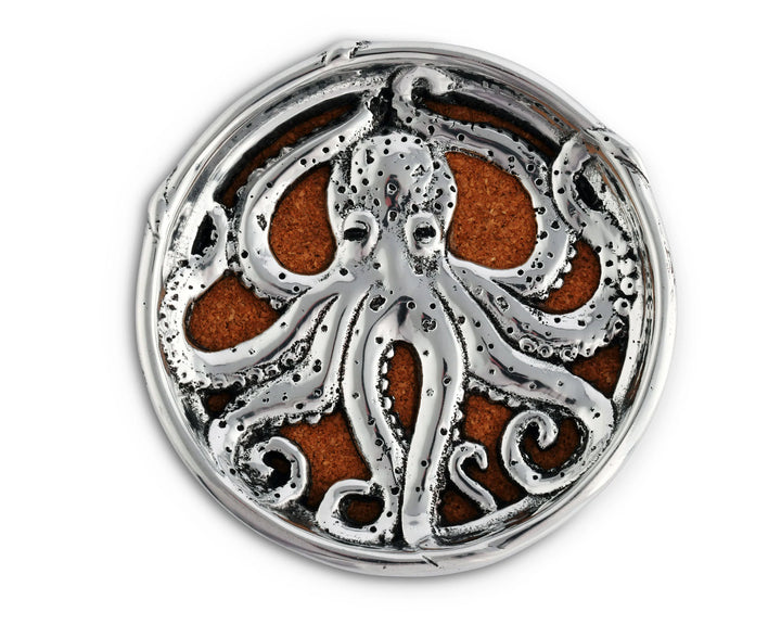 Octopus Drink Coaster Set | Coastal Compass Home Decor