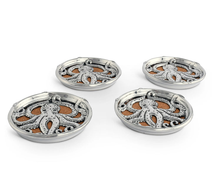 Octopus Drink Coaster Set