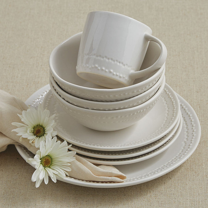 Pearl Dinnerware Collection • Coastal Compass Home Decor
