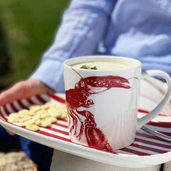 Red Lobster Chowder Set | Coastal Compass Home Decor