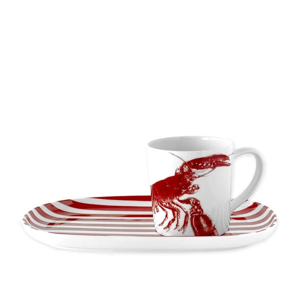 Red Lobster Chowder Set | Coastal Compass Home Decor