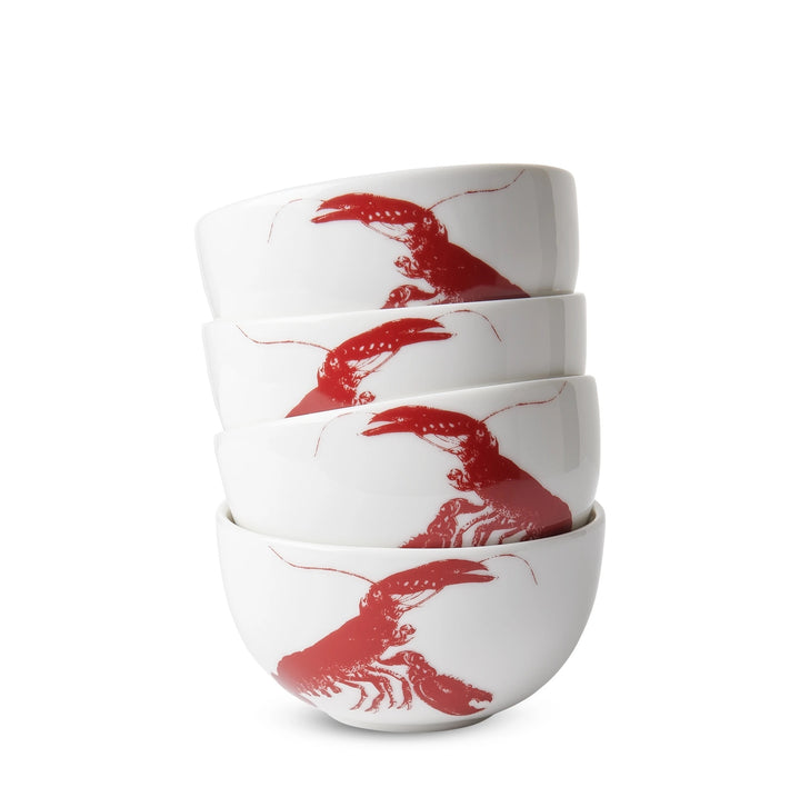 Red Lobster Snack Bowl | Coastal Compass Home Decor