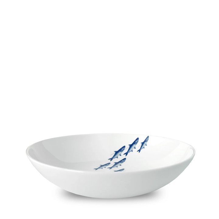 School of Fish Coupe Soup Bowl - Coastal Compass Home Decor