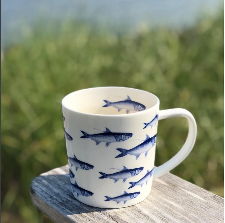 School of Fish Mug - Coastal Compass Home Decor