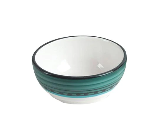 Blue/Green Carousel Small Bowl • Coastal Compass Home Decor