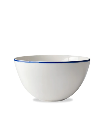 Blue Grace Tall Cereal Bowl • Coastal Compass Home Decor