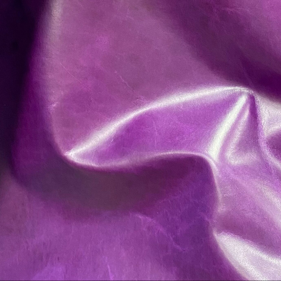 Beaumont Violet Leather • Coastal Compass Home Decor