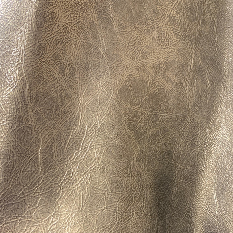 Luster Distressed Antique Gold Leather • Coastal Compass Home Decor