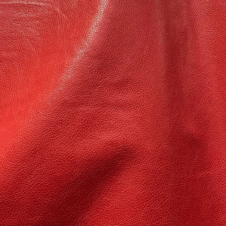 Uptown Red Leather • Coastal Compass Home Decor