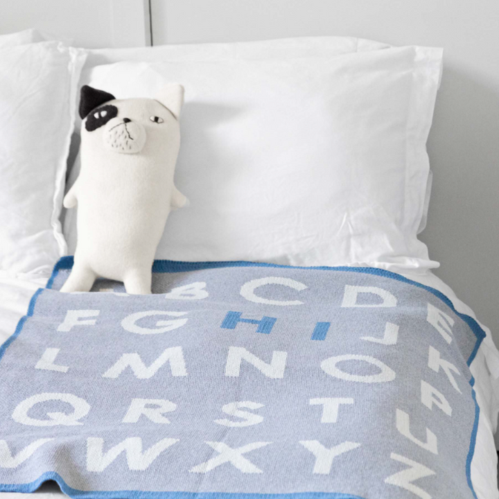 Eco ABC Baby Blanket • Coastal Compass Home Decor