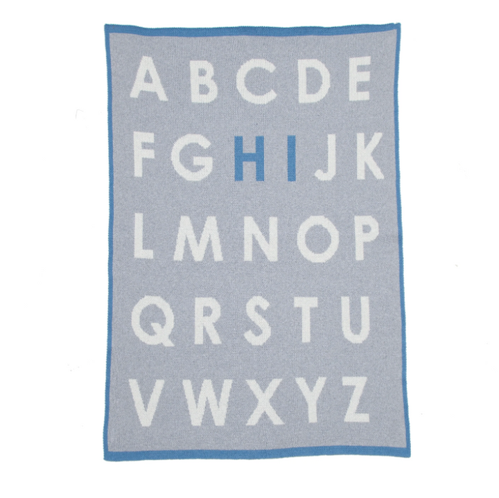 Eco ABC Baby Blanket • Coastal Compass Home Decor